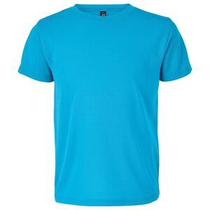 SOLS Childrens/Kids Sprint Sports T-Shirt / Aqua